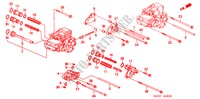 SERVO HUIS(1) voor Honda CIVIC EXI-S 4 deuren 4-traps automatische versnellingsbak 2000