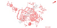 TRANSMISSIE BEHUIZING(2) voor Honda CIVIC EXI 4 deuren 4-traps automatische versnellingsbak 2000