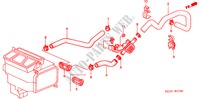 WATERKLEP voor Honda CIVIC VTI 4 deuren 5-versnellings handgeschakelde versnellingsbak 2000