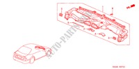 KANAAL(RH) voor Honda CIVIC GLI 4 deuren 5-versnellings handgeschakelde versnellingsbak 2003