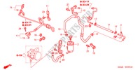 P.S. LIJNEN(RH) voor Honda CIVIC GLI 4 deuren 5-versnellings handgeschakelde versnellingsbak 2003