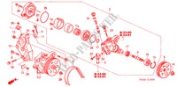 P.S. POMP /HOUDER voor Honda CIVIC VTI 4 deuren 5-versnellings handgeschakelde versnellingsbak 2002