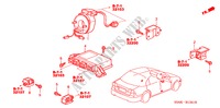 SRS EENHEID(RH) voor Honda CIVIC GLI 4 deuren 4-traps automatische versnellingsbak 2003