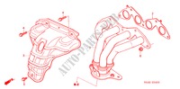 UITLAAT SPRUITSTUK(1) voor Honda CIVIC 1.4S 4 deuren 5-versnellings handgeschakelde versnellingsbak 2001