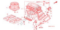 VERWARMING AANJAGER(RH) voor Honda CIVIC EXI-S 4 deuren 4-traps automatische versnellingsbak 2003