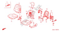 VOOR ZITTING(RH) (PASSAGIERZIJKANT) voor Honda CIVIC VTI 4 deuren 4-traps automatische versnellingsbak 2003