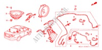 ANTENNE/LUIDSPREKER(RH) (2) voor Honda CITY V 4 deuren 5-versnellings handgeschakelde versnellingsbak 2006