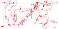 AIRCONDITIONER (FLEXIBLES/TUYAUX) (LH) voor Honda JAZZ HYBRID LUXURY 5 deuren CVT versnellingsbak 2015