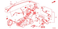 ANTENNE/LUIDSPREKER  voor Honda JAZZ HYBRID LUXURY 5 deuren CVT versnellingsbak 2015