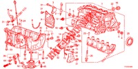 CILINDERBLOK/OLIEPAN  voor Honda JAZZ HYBRID LUXURY 5 deuren CVT versnellingsbak 2015