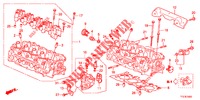 CILINDERKOP AFDEKKING  voor Honda JAZZ HYBRID LUXURY 5 deuren CVT versnellingsbak 2015