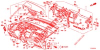 INSTRUMENTEN PANEEL BOVEN (LH) voor Honda JAZZ HYBRID LUXURY 5 deuren CVT versnellingsbak 2015