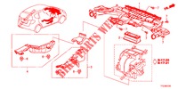 TOEVOERPIJP/VENTILATORPIJP  voor Honda JAZZ HYBRID LUXURY 5 deuren CVT versnellingsbak 2015