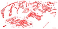 VLOER/BINNEN PANELEN  voor Honda JAZZ HYBRID LUXURY 5 deuren CVT versnellingsbak 2015