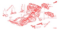 VLOERMAT/ISOLATOR  voor Honda JAZZ HYBRID LUXURY 5 deuren CVT versnellingsbak 2015