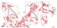 VOOR ZITTING/VEILIGHEIDSRIEMEN  voor Honda JAZZ HYBRID LUXURY 5 deuren CVT versnellingsbak 2015