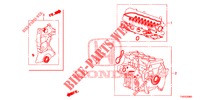 PAKKINGPAKKET/ VERSNELLINGSBAKSAMENSTEL (1.4L) voor Honda CIVIC 1.4 EXECUTIVE 5 deuren 6-versnellings handgeschakelde versnellingsbak 2012
