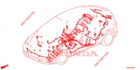 BEDRADINGSBUNDEL (3) (LH) voor Honda CIVIC 1.4 EXECUTIVE TUNER LESS 5 deuren 6-versnellings handgeschakelde versnellingsbak 2014