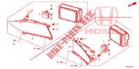 MIDDEN DISPLAY  voor Honda CIVIC 1.4 EXECUTIVE TUNER LESS 5 deuren 6-versnellings handgeschakelde versnellingsbak 2014