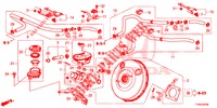 REM HOOFDCILINDER/HOOFDSPANNING (LH) voor Honda CIVIC 1.4 EXECUTIVE TUNER LESS 5 deuren 6-versnellings handgeschakelde versnellingsbak 2014
