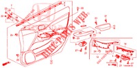 VOOR PORTIER VOERING (LH) voor Honda CIVIC 1.4 EXECUTIVE TUNER LESS 5 deuren 6-versnellings handgeschakelde versnellingsbak 2014