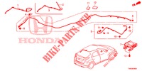 ANTENNE/LUIDSPREKER (LH) voor Honda CIVIC DIESEL 1.6 EXECUTIVE 5 deuren 6-versnellings handgeschakelde versnellingsbak 2015