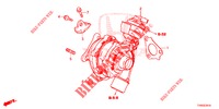 TURBOLADER SYSTEEM (DIESEL) voor Honda CIVIC DIESEL 1.6 EXECUTIVE 5 deuren 6-versnellings handgeschakelde versnellingsbak 2015