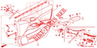 VOOR PORTIER VOERING (LH) voor Honda CIVIC DIESEL 1.6 EXECUTIVE 5 deuren 6-versnellings handgeschakelde versnellingsbak 2015