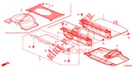 ACHTER VLOER BOX  voor Honda CIVIC DIESEL 1.6 EXECUTIVE EURO 6 5 deuren 6-versnellings handgeschakelde versnellingsbak 2015
