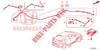 ANTENNE/LUIDSPREKER (LH) voor Honda CIVIC DIESEL 1.6 EXECUTIVE EURO 6 5 deuren 6-versnellings handgeschakelde versnellingsbak 2015