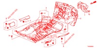 VLOERMAT/ISOLATOR  voor Honda CIVIC DIESEL 1.6 EXECUTIVE EURO 6 5 deuren 6-versnellings handgeschakelde versnellingsbak 2015