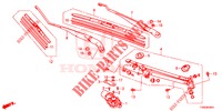 VOOR RUITESPROEIER (LH) voor Honda CIVIC DIESEL 1.6 EXECUTIVE EURO 6 5 deuren 6-versnellings handgeschakelde versnellingsbak 2015