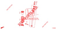 ACHTER SCHOK ABSORBEERDER  voor Honda CIVIC DIESEL 1.6 EXECUTIVE 5 deuren 6-versnellings handgeschakelde versnellingsbak 2013