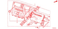 AUDIO UNIT  voor Honda CIVIC DIESEL 1.6 EXECUTIVE 5 deuren 6-versnellings handgeschakelde versnellingsbak 2013