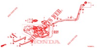 BRANDSTOF VUL PIJP (DIESEL) voor Honda CIVIC DIESEL 1.6 EXECUTIVE 5 deuren 6-versnellings handgeschakelde versnellingsbak 2013