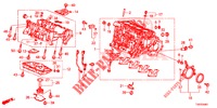 CILINDERBLOK/OLIEPAN (DIESEL) (1.6L) voor Honda CIVIC DIESEL 1.6 EXECUTIVE 5 deuren 6-versnellings handgeschakelde versnellingsbak 2013