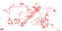 INSTALLATIEPIJP/VACUUMPOMP (DIESEL) (1.6L) voor Honda CIVIC DIESEL 1.6 EXECUTIVE 5 deuren 6-versnellings handgeschakelde versnellingsbak 2013