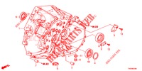 KOPPELING BEHUIZING (DIESEL) (1.6L) voor Honda CIVIC DIESEL 1.6 EXECUTIVE 5 deuren 6-versnellings handgeschakelde versnellingsbak 2013