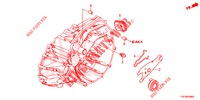 KOPPELING TERUGKEER (DIESEL) (1.6L) voor Honda CIVIC DIESEL 1.6 EXECUTIVE 5 deuren 6-versnellings handgeschakelde versnellingsbak 2013