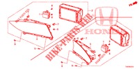 MIDDEN DISPLAY  voor Honda CIVIC DIESEL 1.6 EXECUTIVE 5 deuren 6-versnellings handgeschakelde versnellingsbak 2013