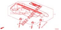 MOTOR AFDEKKING (DIESEL) (1.6L) voor Honda CIVIC DIESEL 1.6 EXECUTIVE 5 deuren 6-versnellings handgeschakelde versnellingsbak 2013
