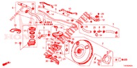 REM HOOFDCILINDER/HOOFDSPANNING (DIESEL) (LH) voor Honda CIVIC DIESEL 1.6 EXECUTIVE 5 deuren 6-versnellings handgeschakelde versnellingsbak 2013