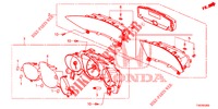 SNELHEIDSMETER  voor Honda CIVIC DIESEL 1.6 EXECUTIVE 5 deuren 6-versnellings handgeschakelde versnellingsbak 2013