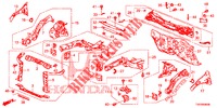 VOOR SCHOT/DASHBOARD  voor Honda CIVIC DIESEL 1.6 EXECUTIVE 5 deuren 6-versnellings handgeschakelde versnellingsbak 2013