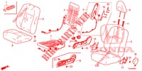 VOOR ZITTING/VEILIGHEIDSRIEMEN (D.) (LH) voor Honda CIVIC DIESEL 1.6 EXECUTIVE 5 deuren 6-versnellings handgeschakelde versnellingsbak 2013
