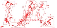 VOOR ZITTING/VEILIGHEIDSRIEMEN  voor Honda CIVIC DIESEL 1.6 EXECUTIVE 5 deuren 6-versnellings handgeschakelde versnellingsbak 2013