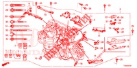 MOTOR BEDRADINGSBUNDEL (1.8L) voor Honda CIVIC 1.8 EXECUTIVE 5 deuren 6-versnellings handgeschakelde versnellingsbak 2015