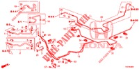 BRANDSTOF PIJP (LH) voor Honda CIVIC 1.8 EXECUTIVE 5 deuren 6-versnellings handgeschakelde versnellingsbak 2012