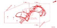 SNELHEIDSMETER  voor Honda CIVIC  1.0 COMFORT 5 deuren 6-versnellings handgeschakelde versnellingsbak 2017