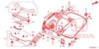 ACHTERKLEP PANEEL(2DE)  voor Honda CIVIC  1.0 COMFORT 5 deuren CVT versnellingsbak 2017